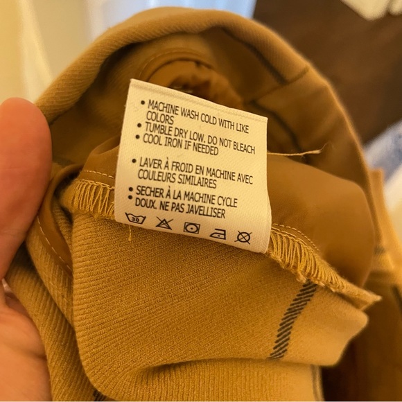 Anthropologie Sable Windowpane Trousers Size 6 Office Wear Professional EUC - Picture 9 of 9